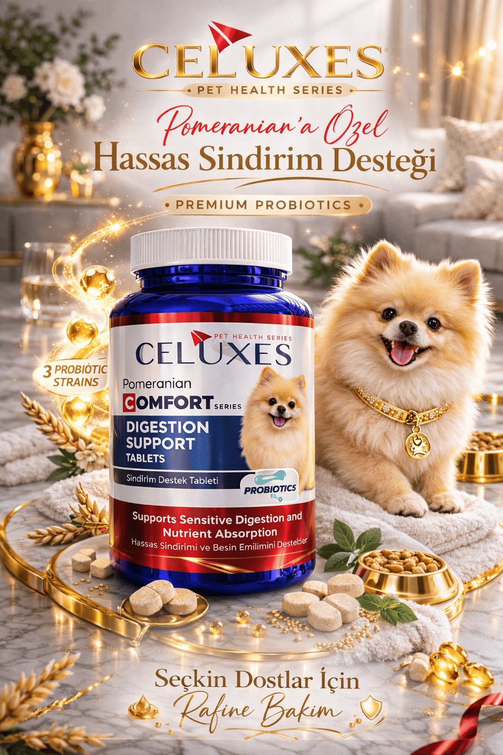 Pomeranian Comfort Tablet