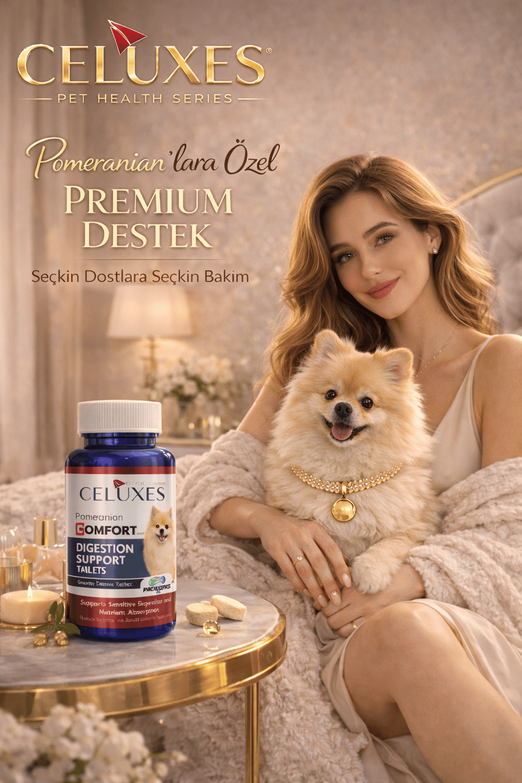 Pomeranian Comfort Tablet