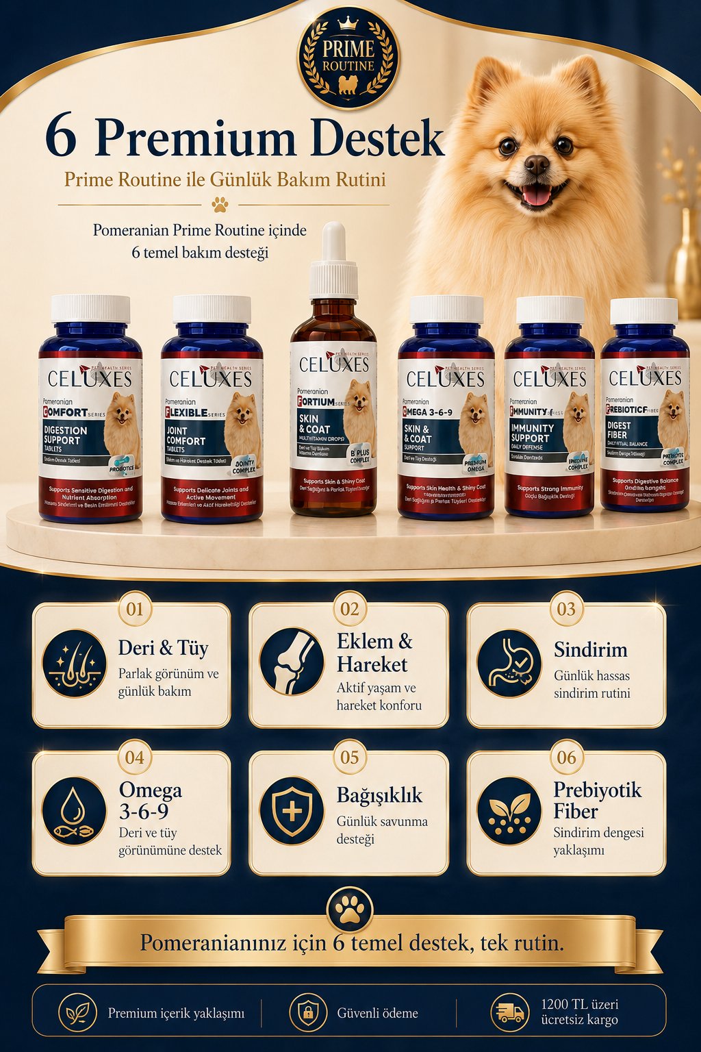 Pomeranian Prime Routine Paketi
