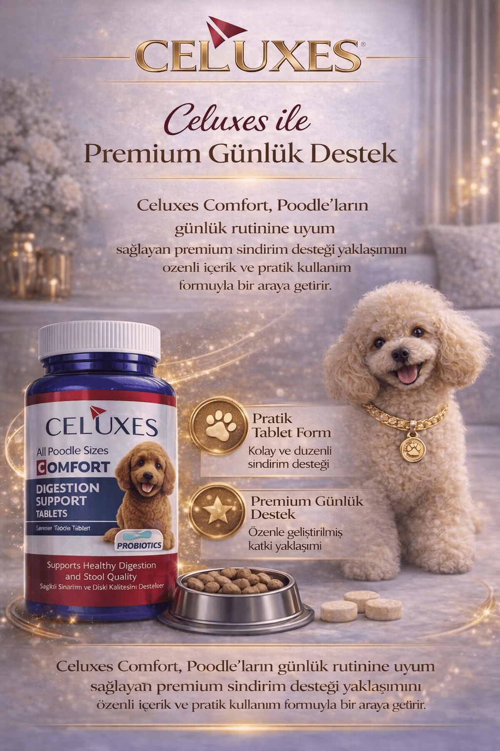 Poodle Comfort Tablet