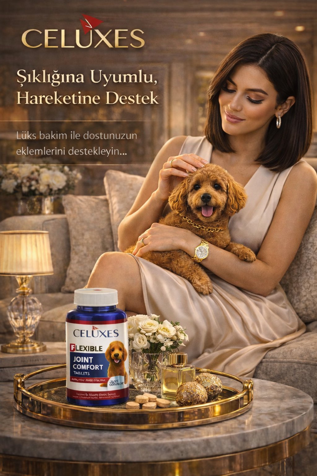Poodle Eklem Destek Tablet
