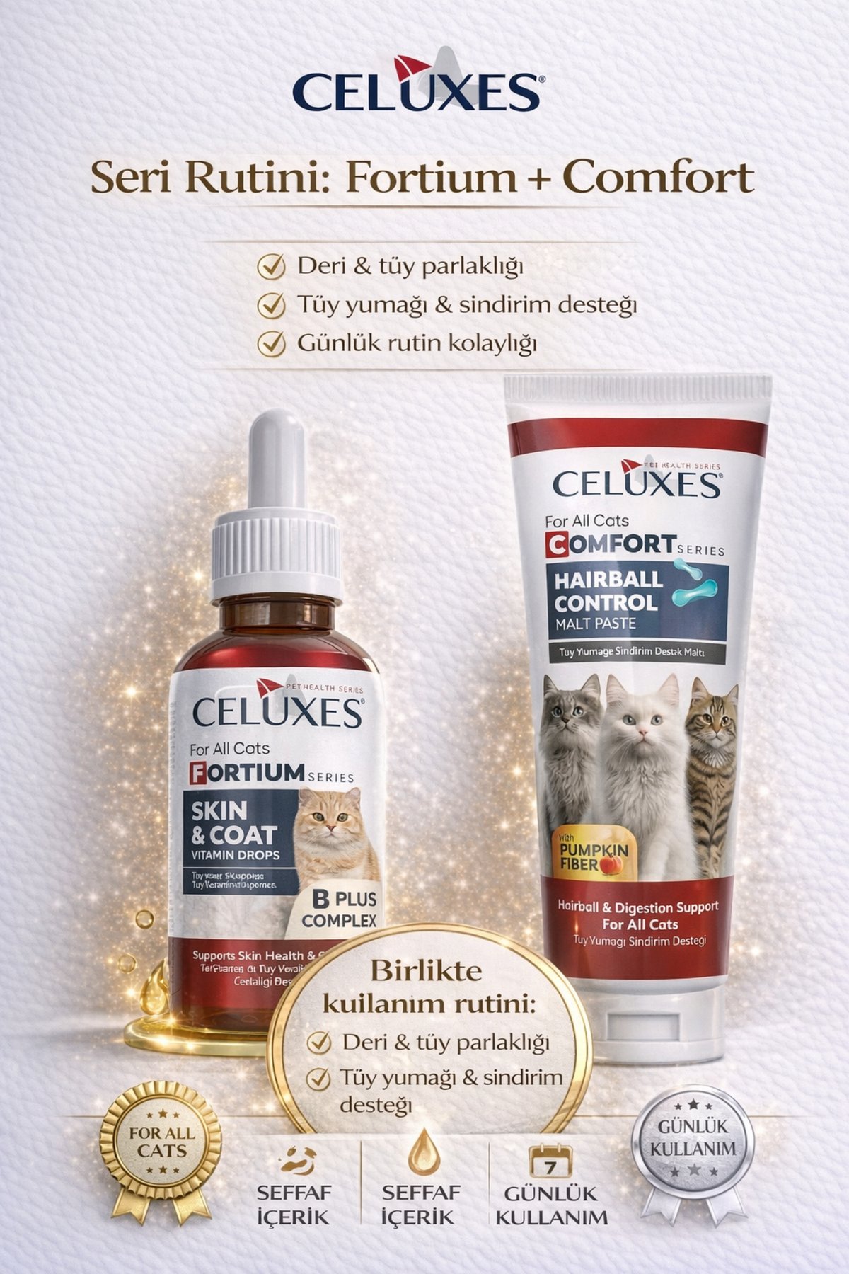 Tüm Kediler İçin Comfort Malt