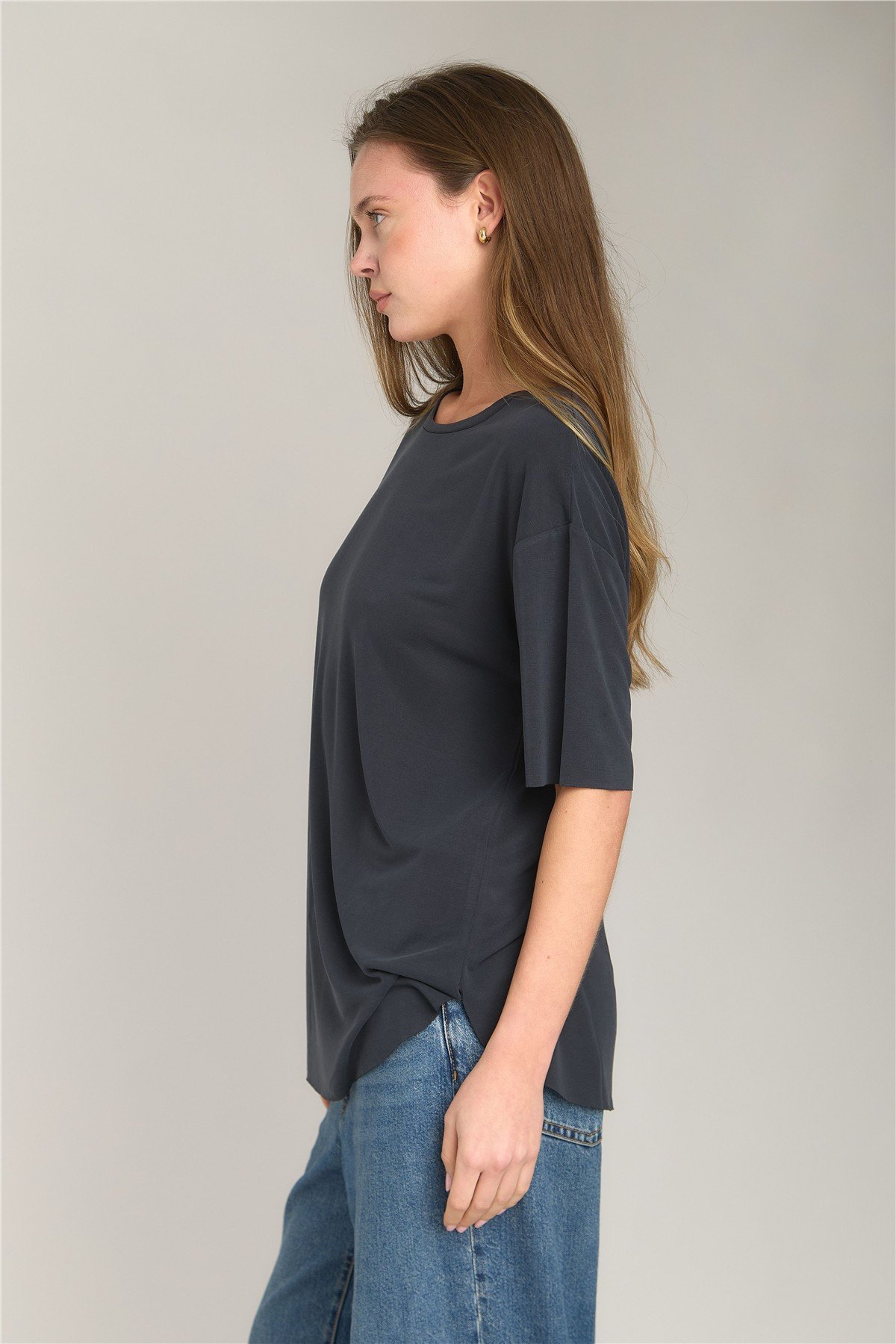 ADELE BASIC DİKİŞSİZ  TSHIRT