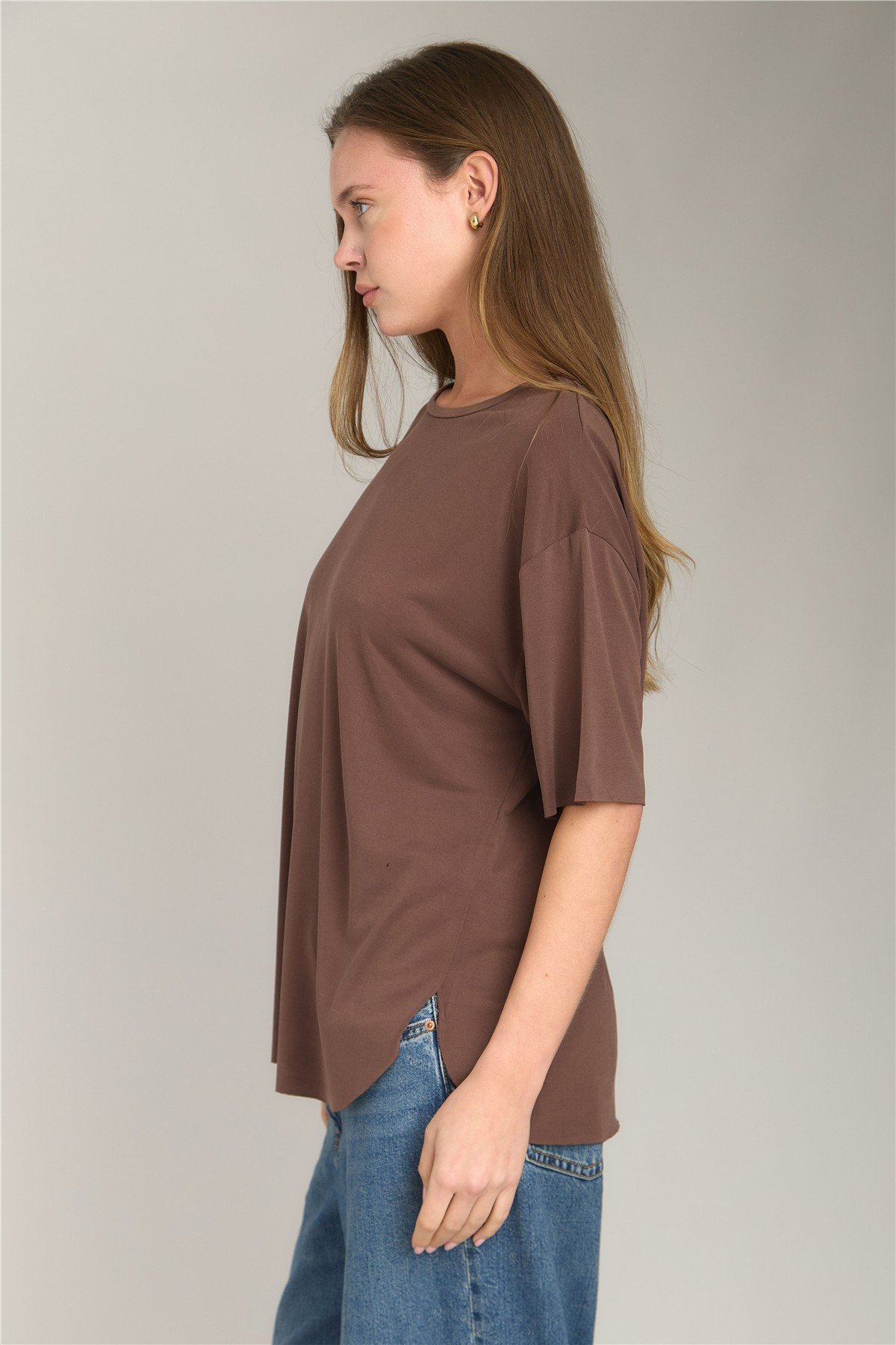 ADELE BASIC DİKİŞSİZ  TSHIRT