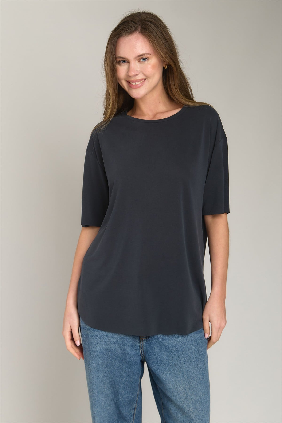 ADELE BASIC DİKİŞSİZ  TSHIRT