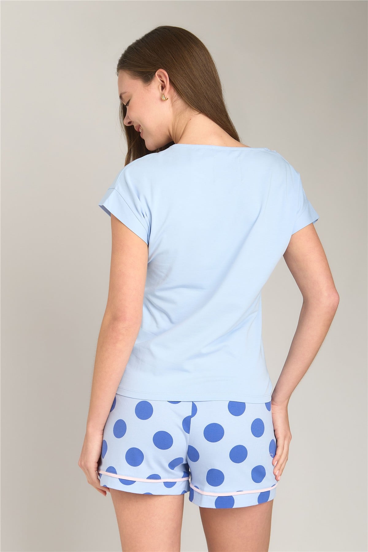 AGNES ÖRME KISA KOL TSHIRT SORT SET