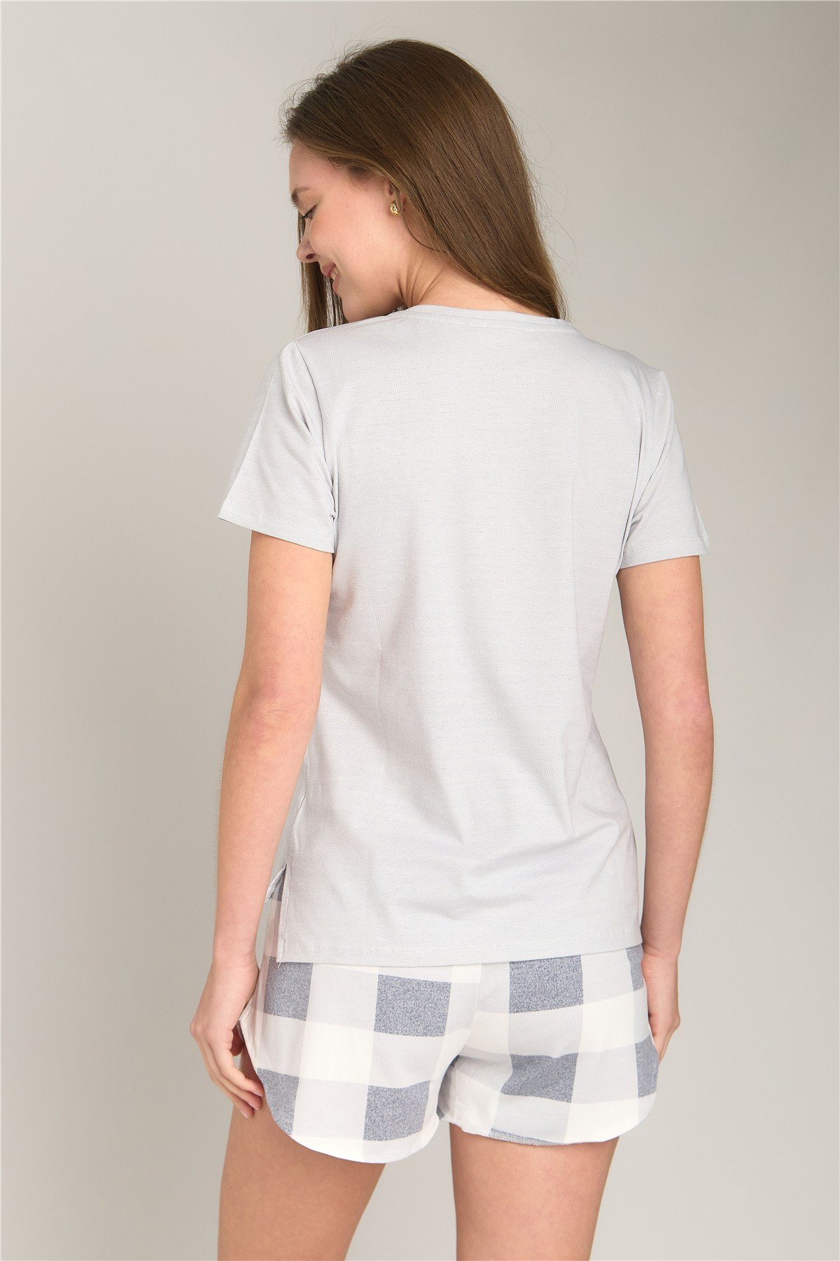 CAMERON ÖRME KISA KOL TSHIRT SORT SET