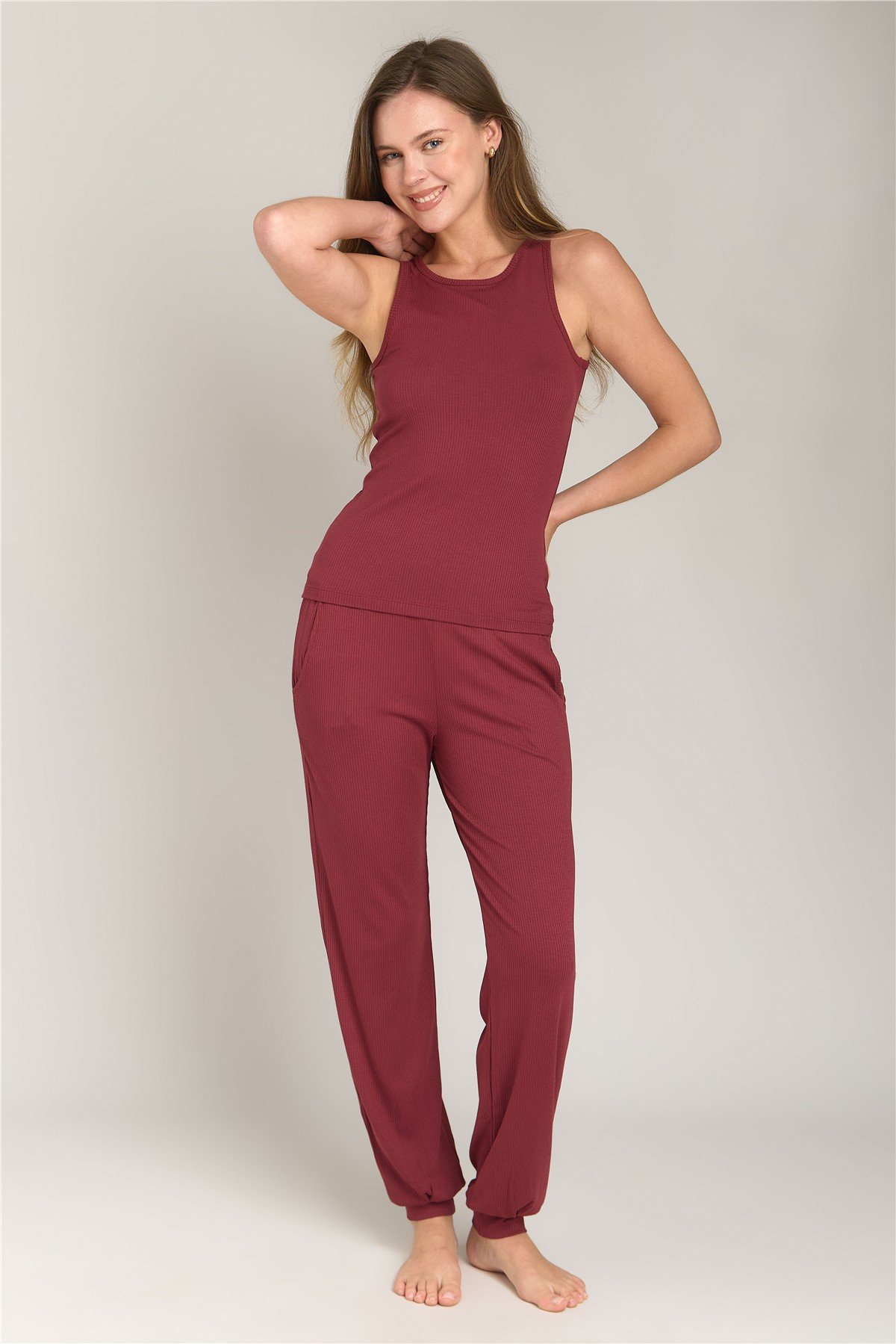 CAROL KAŞKORSE ATLET - Bordo
