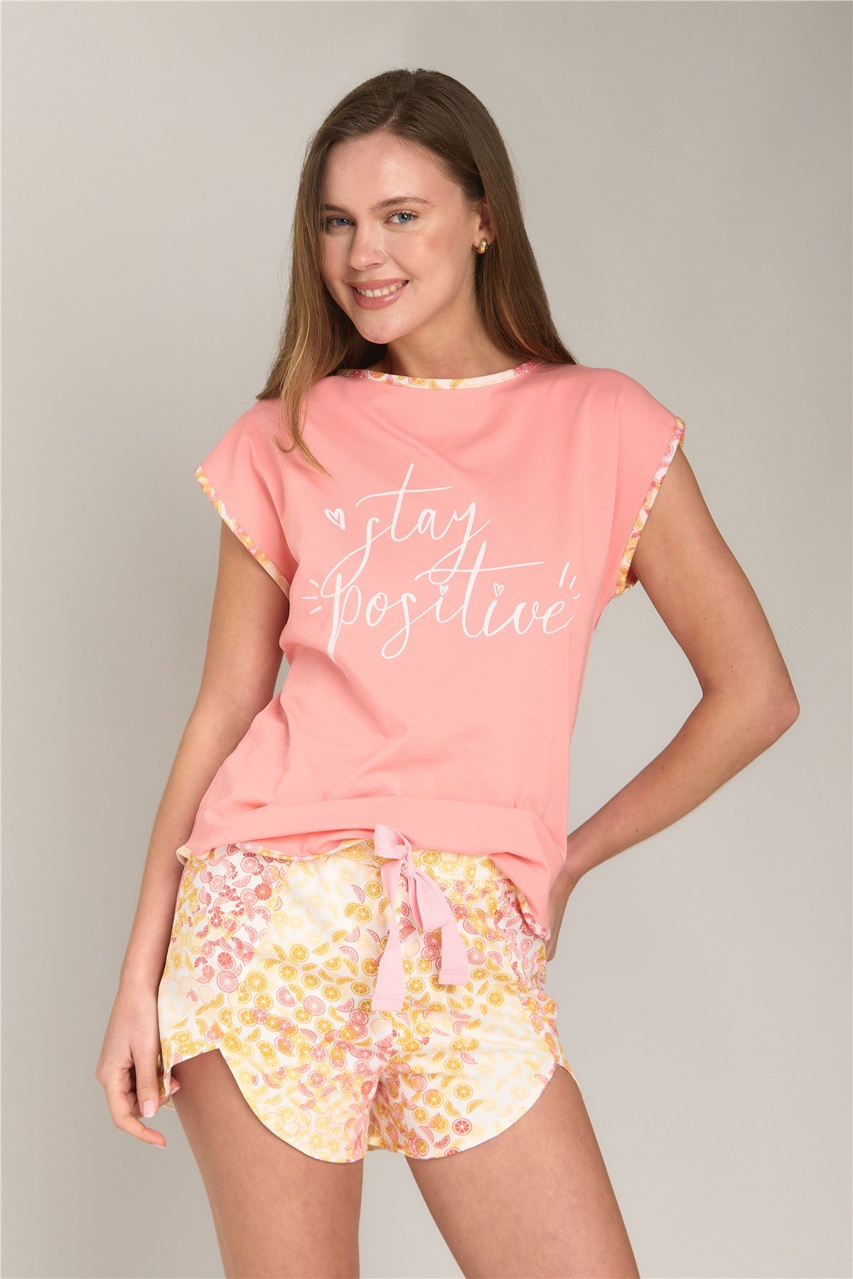 EDNA ÖRME KISA KOL TSHIRT SORT SET