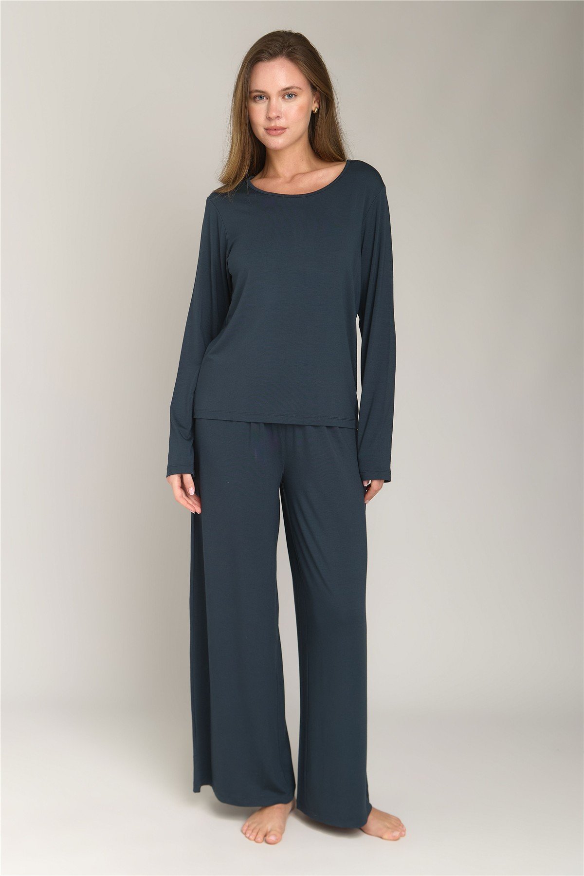 ELLA ÖRME DÖKÜMLÜ PANTOLON