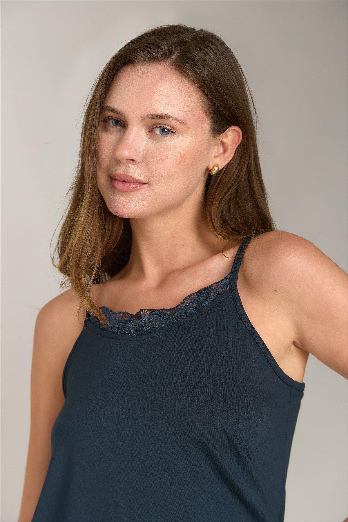 ELLA ÖRME İP ASKILI ATLET