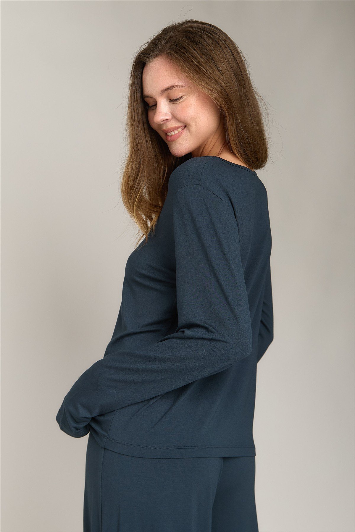 ELLA ÖRME UZUN KOL TSHIRT