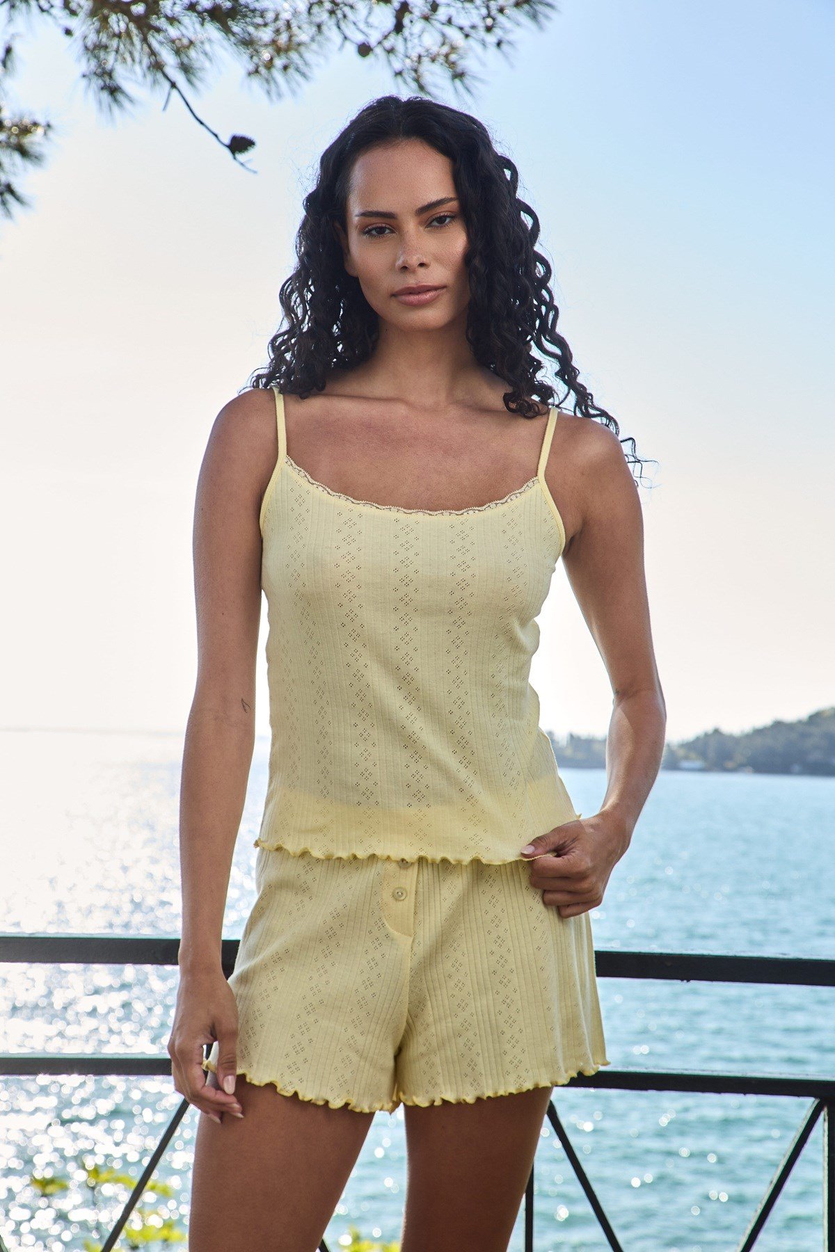 KIMBERLY POINTELLE İP ASKILI ATLET