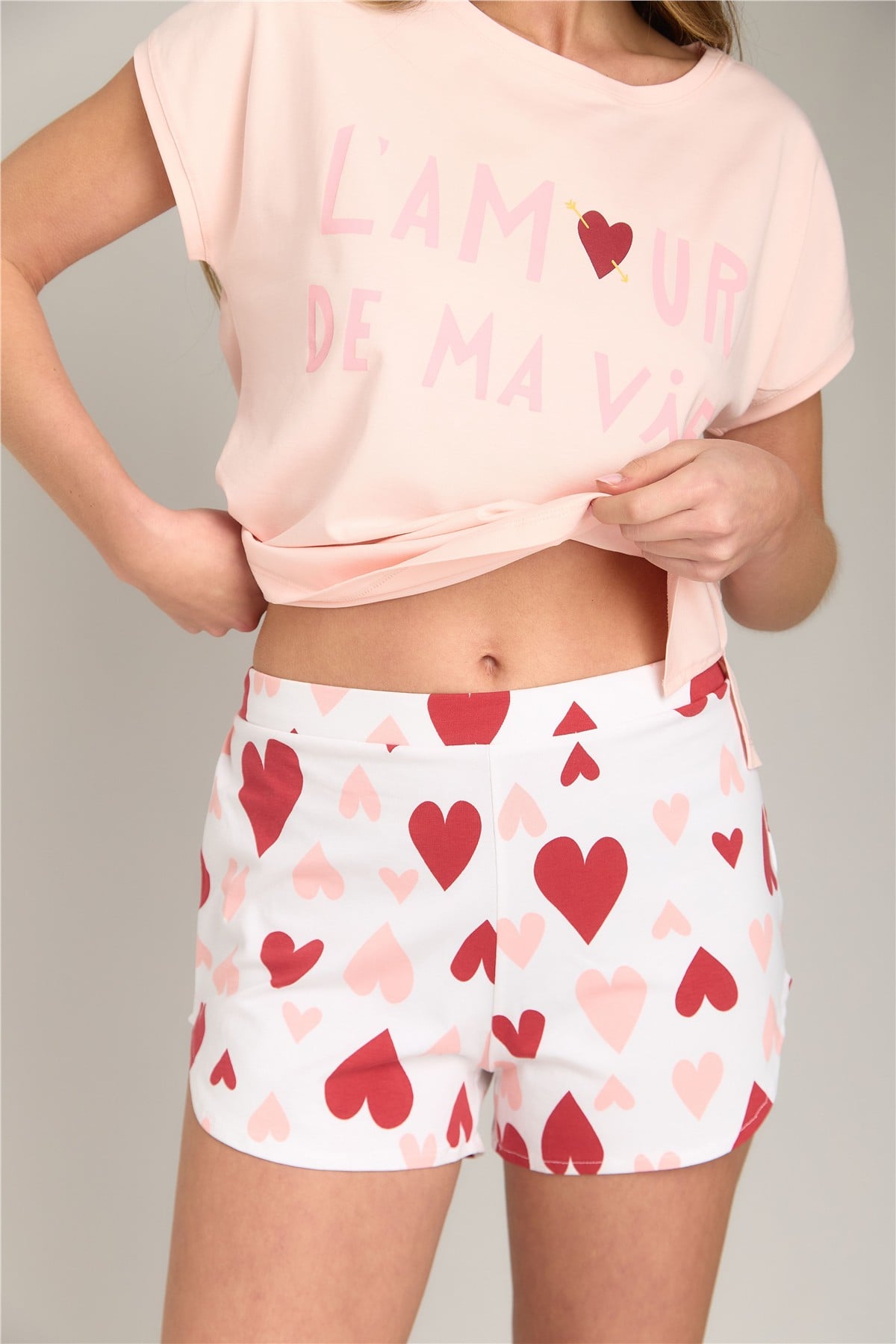 LAMOUR ORME KOLSUZ TSHIRT SORT SET