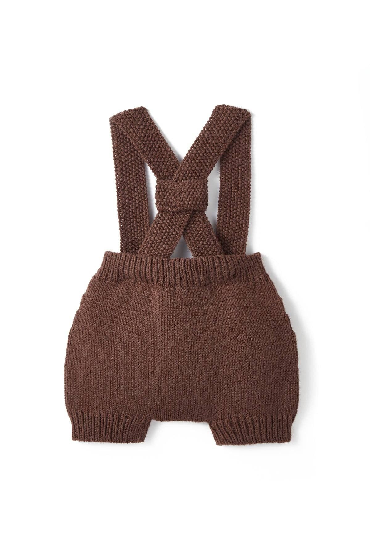 Askılı Örme Şort