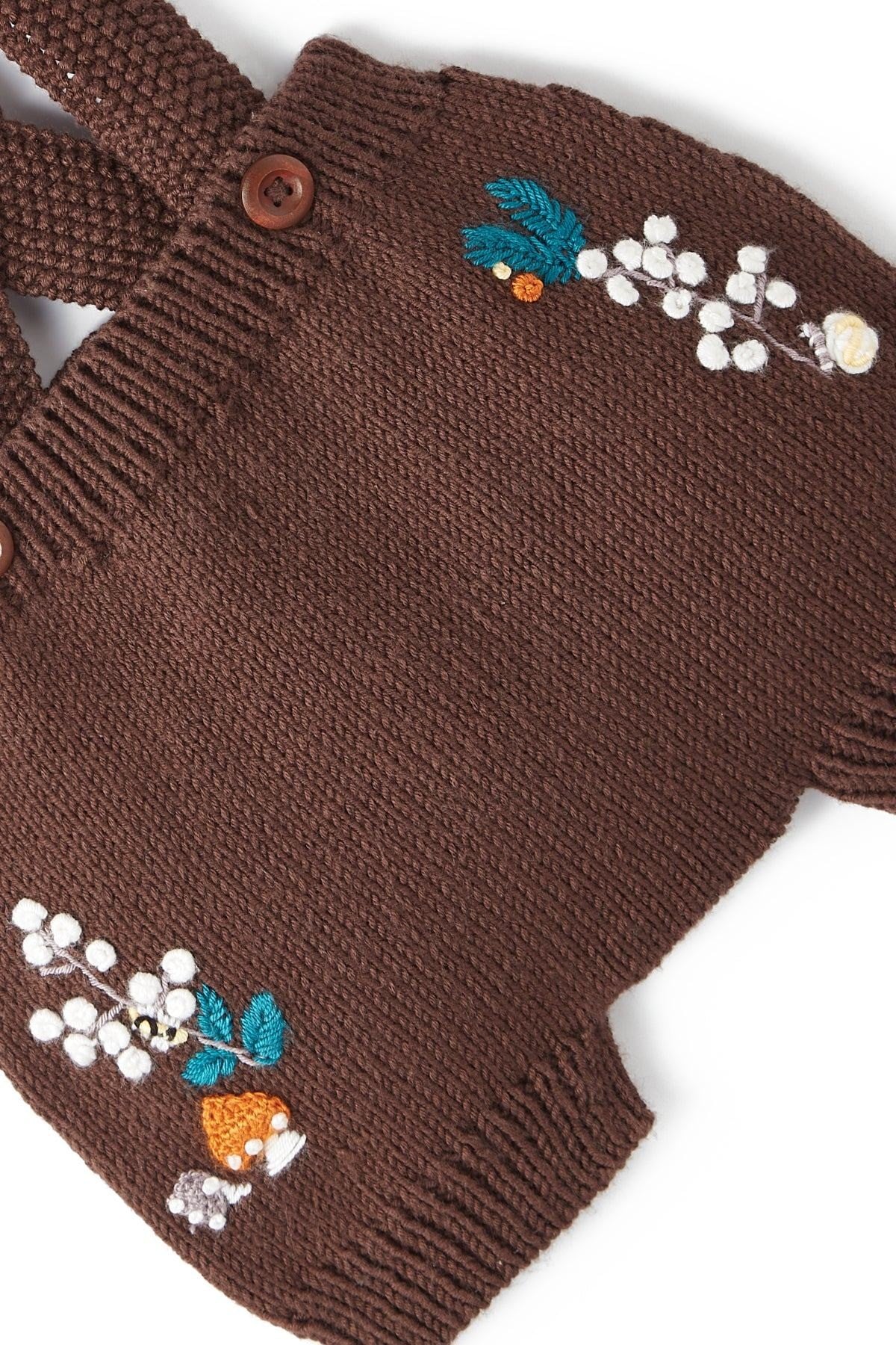 Askılı Örme Şort