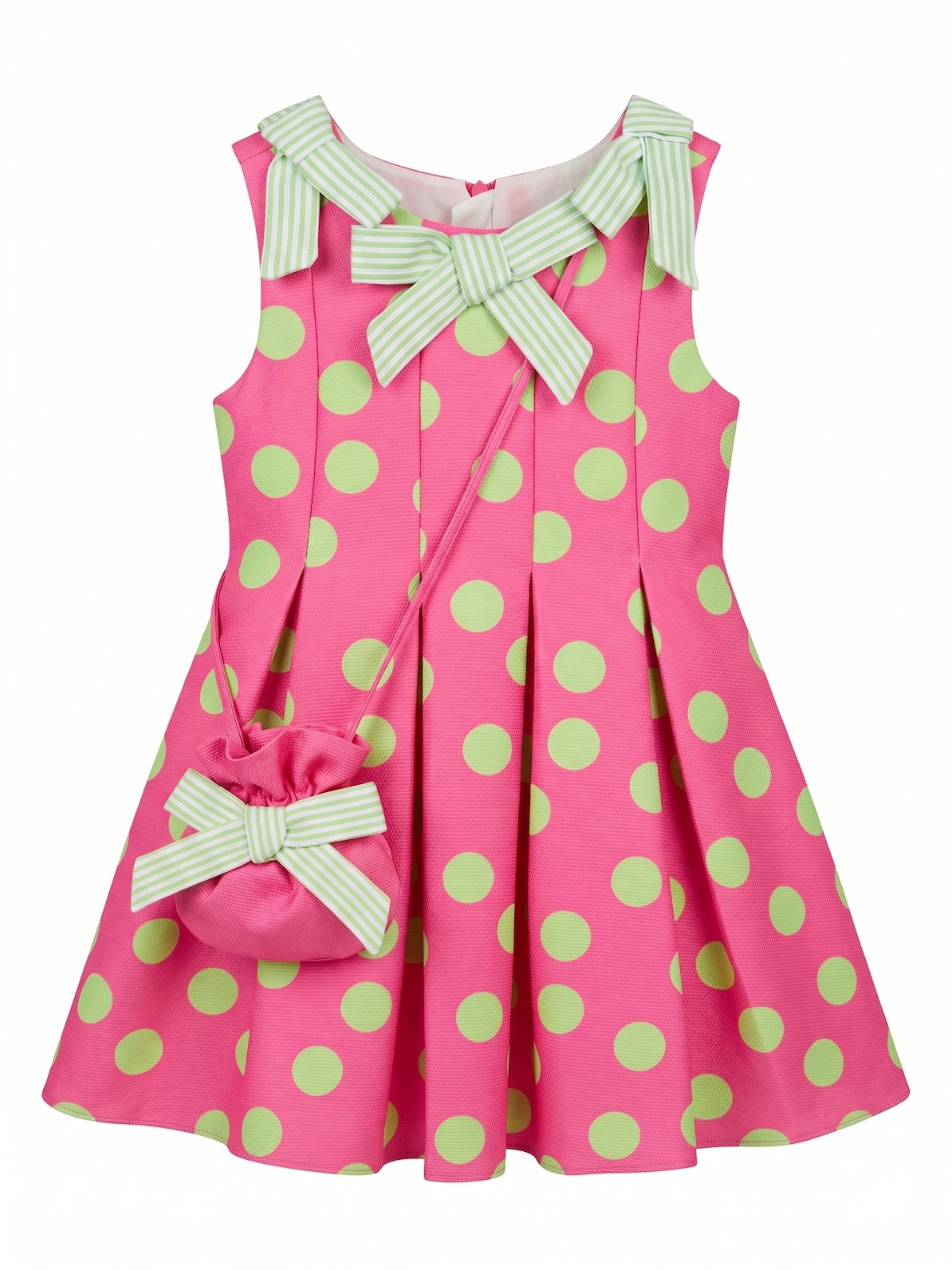Candy Dot Bow Elbise