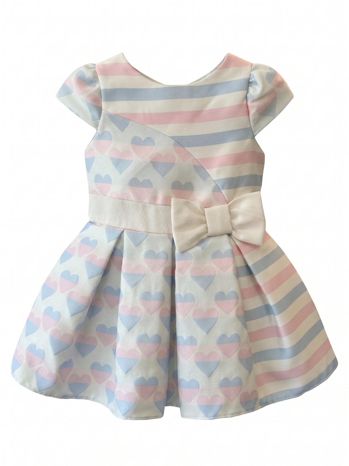 Cotton Candy Heart Elbise