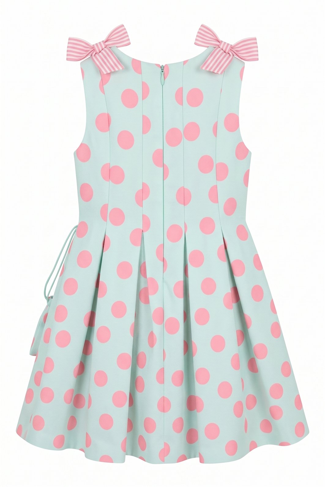 Minty Dot Elbise