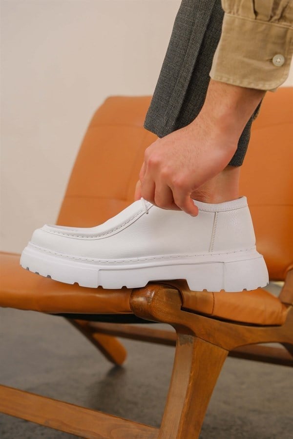 MN2404 - CBT Castle Erkek Ayakkabı BEYAZ
