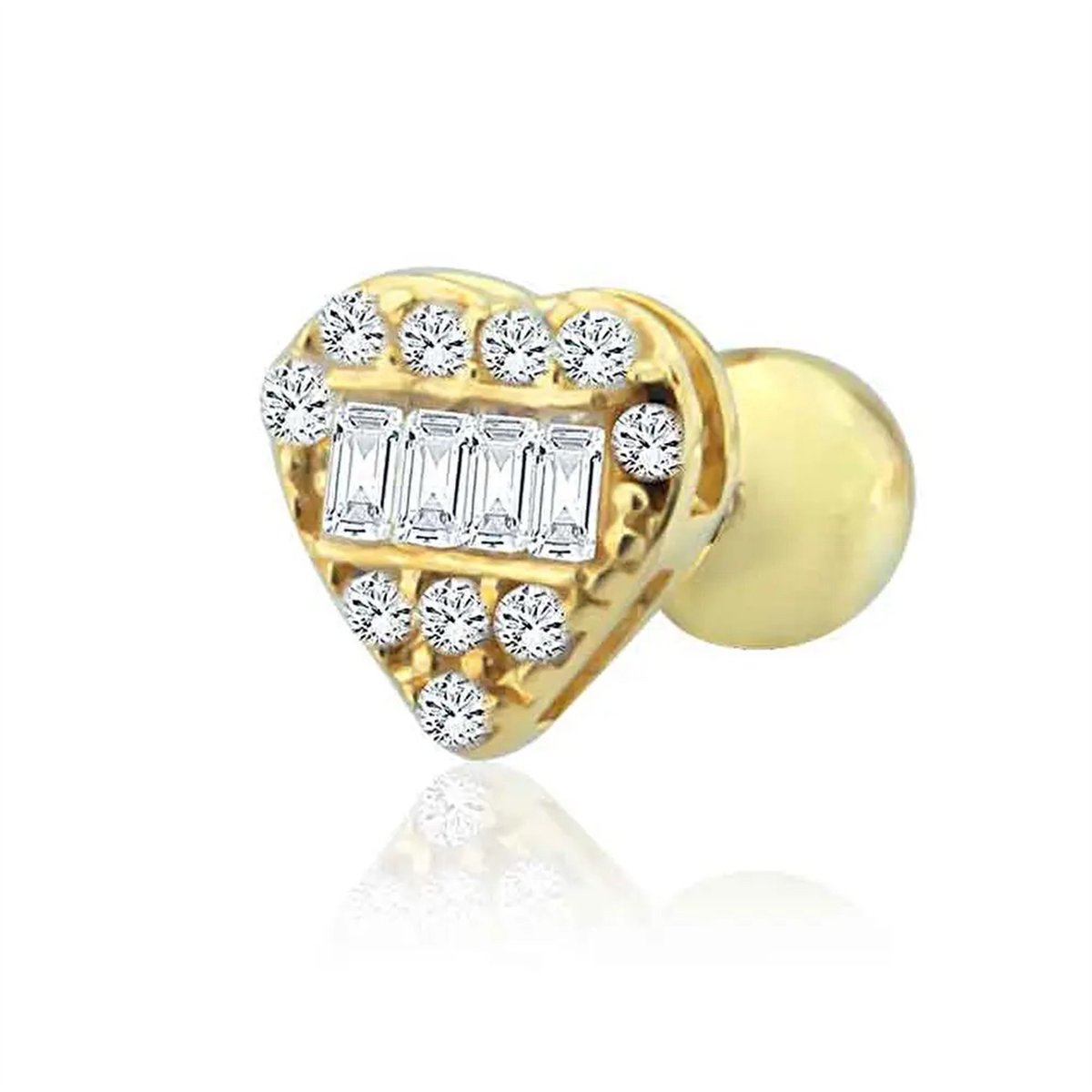 Altın Tragus Mineli