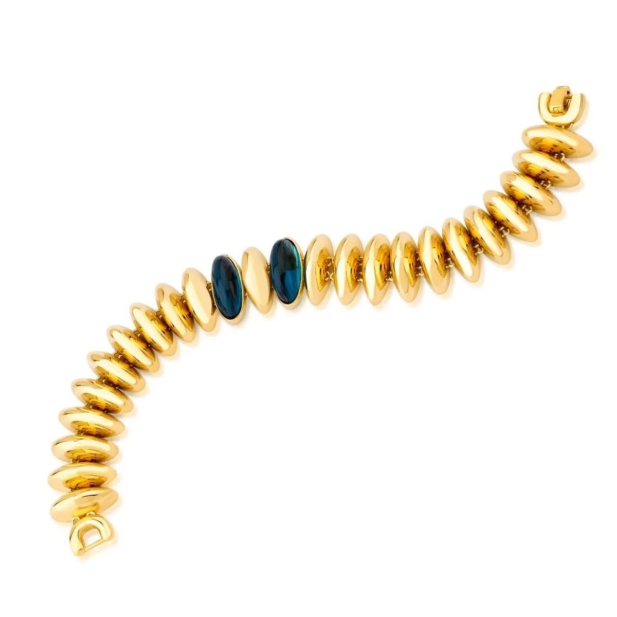 Regold 2'li Yeşil Taşlı Bileklik