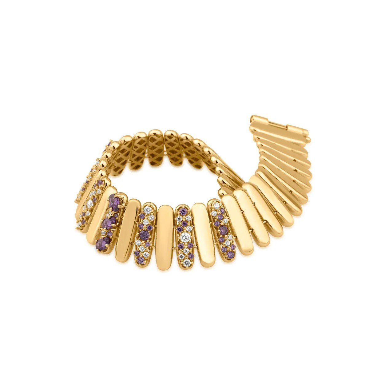 Regold Mor Taşlı 4'lü Set