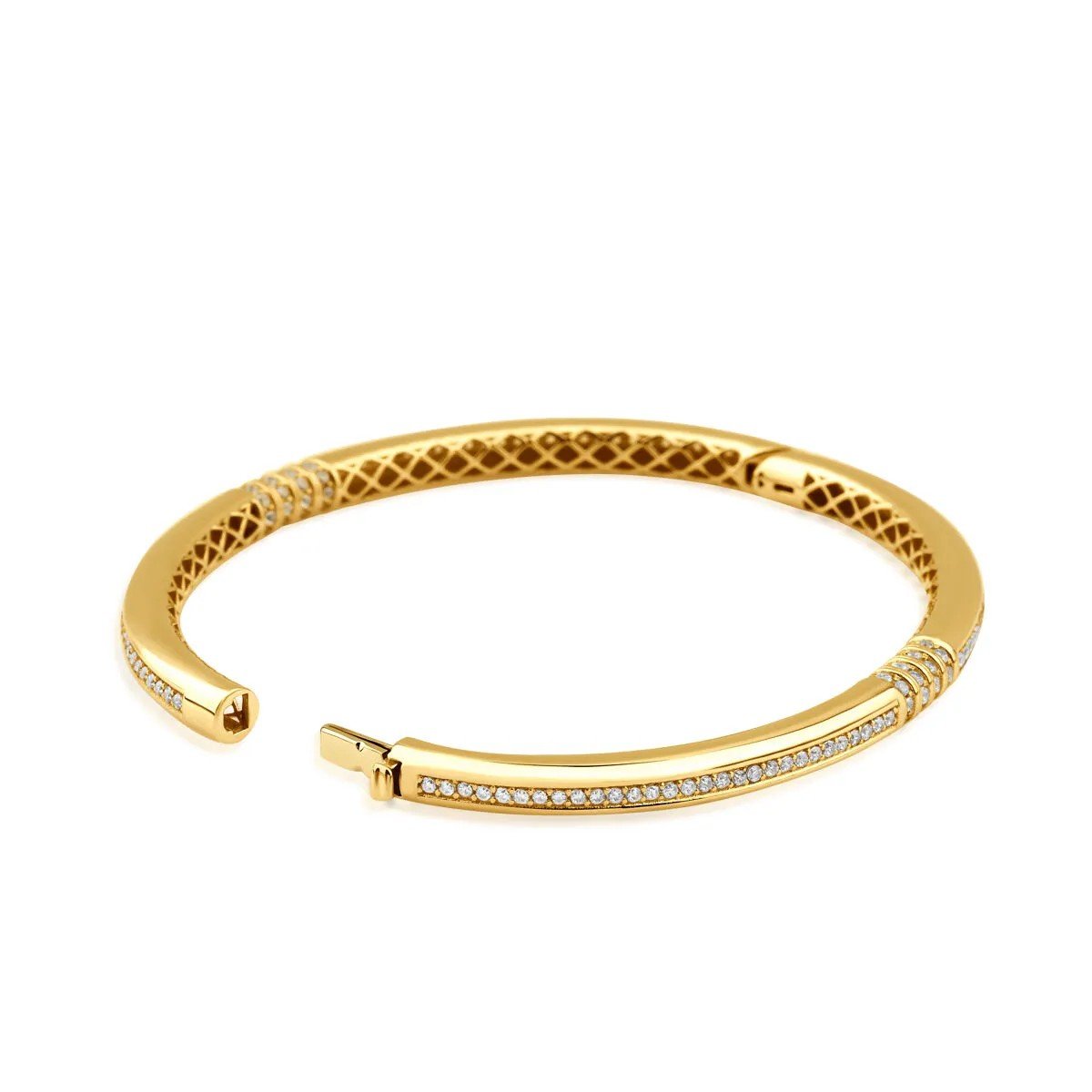 Regold Şerit Taşlı Kelepçe