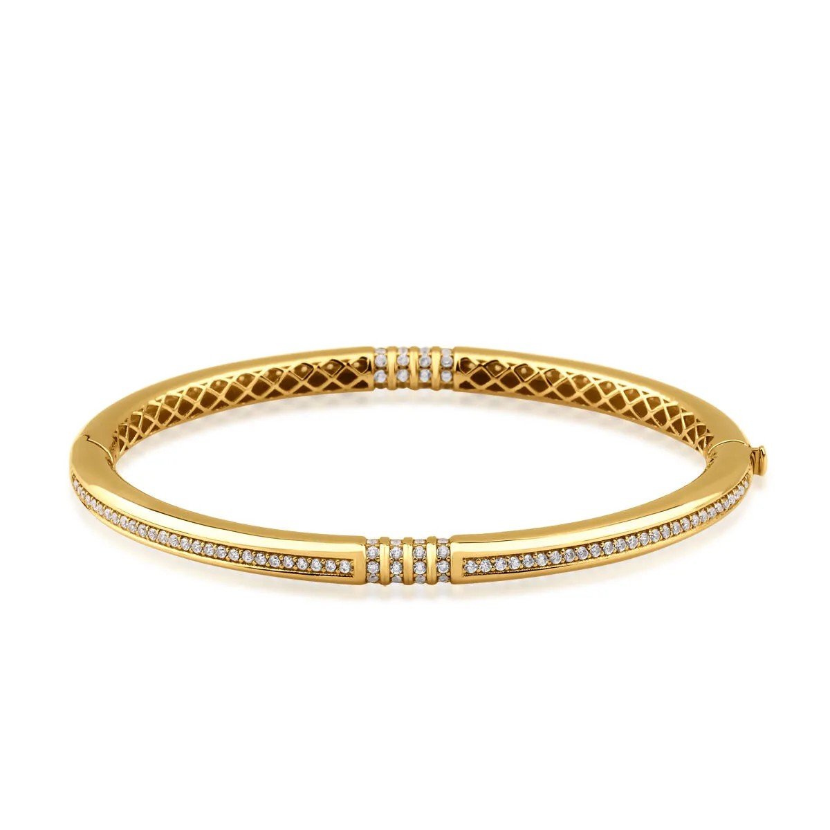 Regold Şerit Taşlı Kelepçe