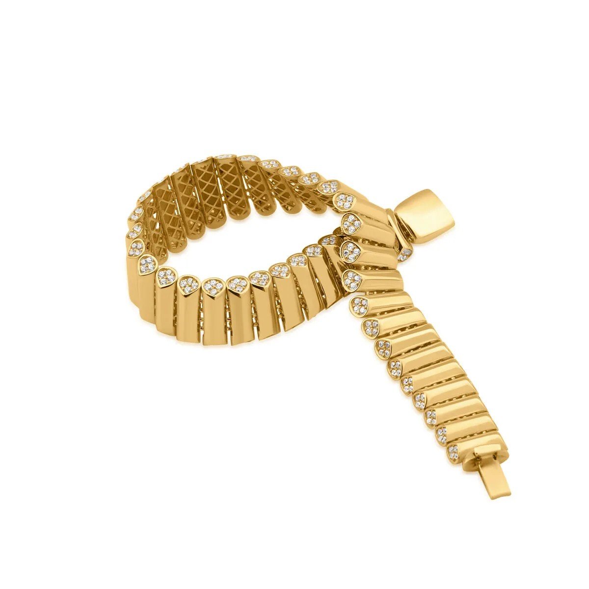 Regold Silindir Taşlı 4'lü Set