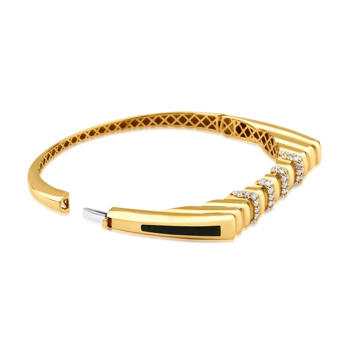 Regold Siyah Mineli Kelepçe