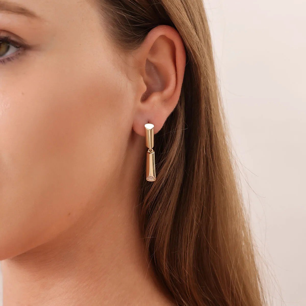 Regold Taşlı Silindir 4'lü Set