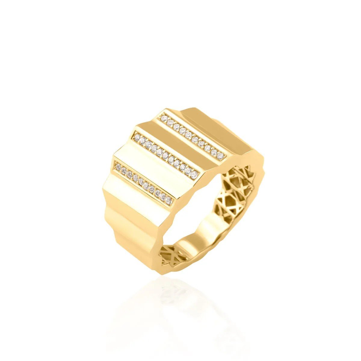 Regold Taşlı Tasarım 4'lü Set