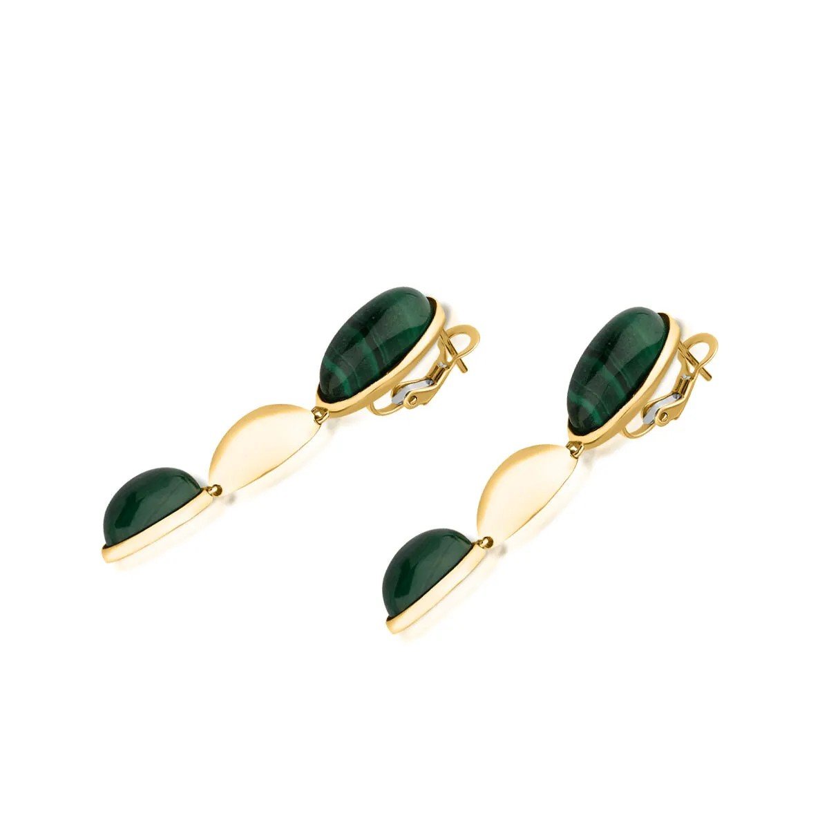 Regold Yeşil Taşlı 4'lü Set