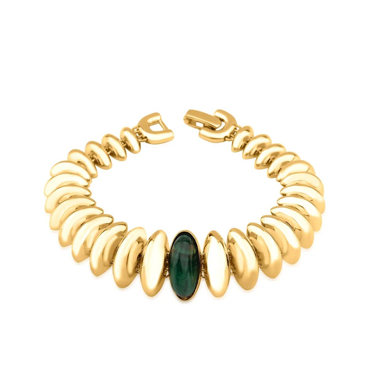 Regold Yeşil Taşlı 4'lü Set