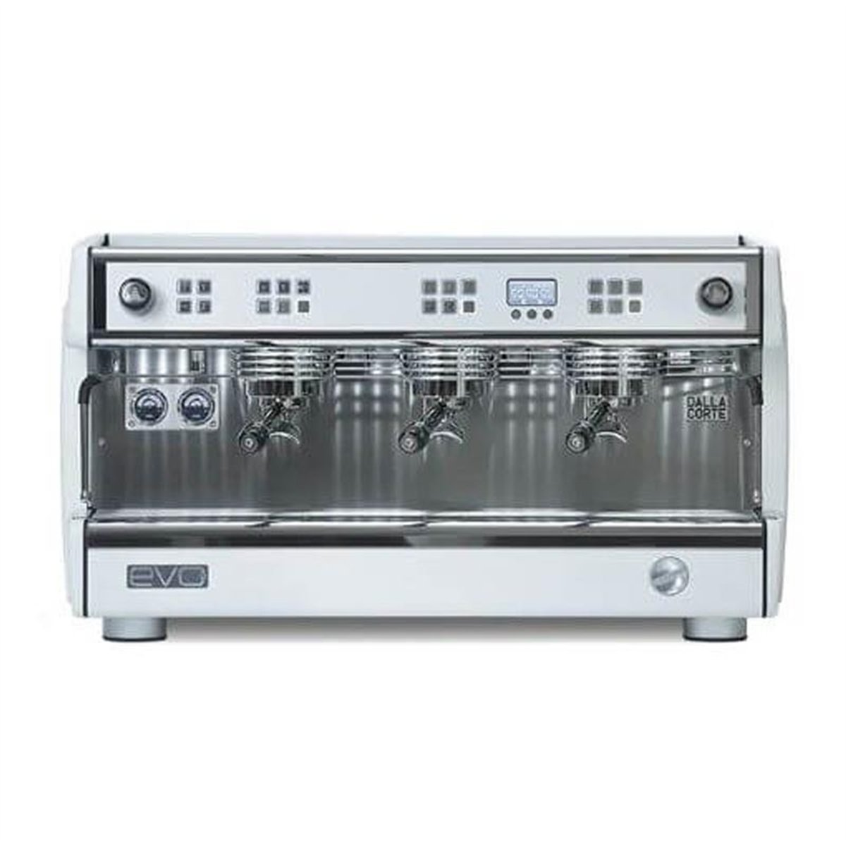 Dalla Corte Evo 2 Espresso Kahve Makinesi, 3 Gruplu, Beyaz