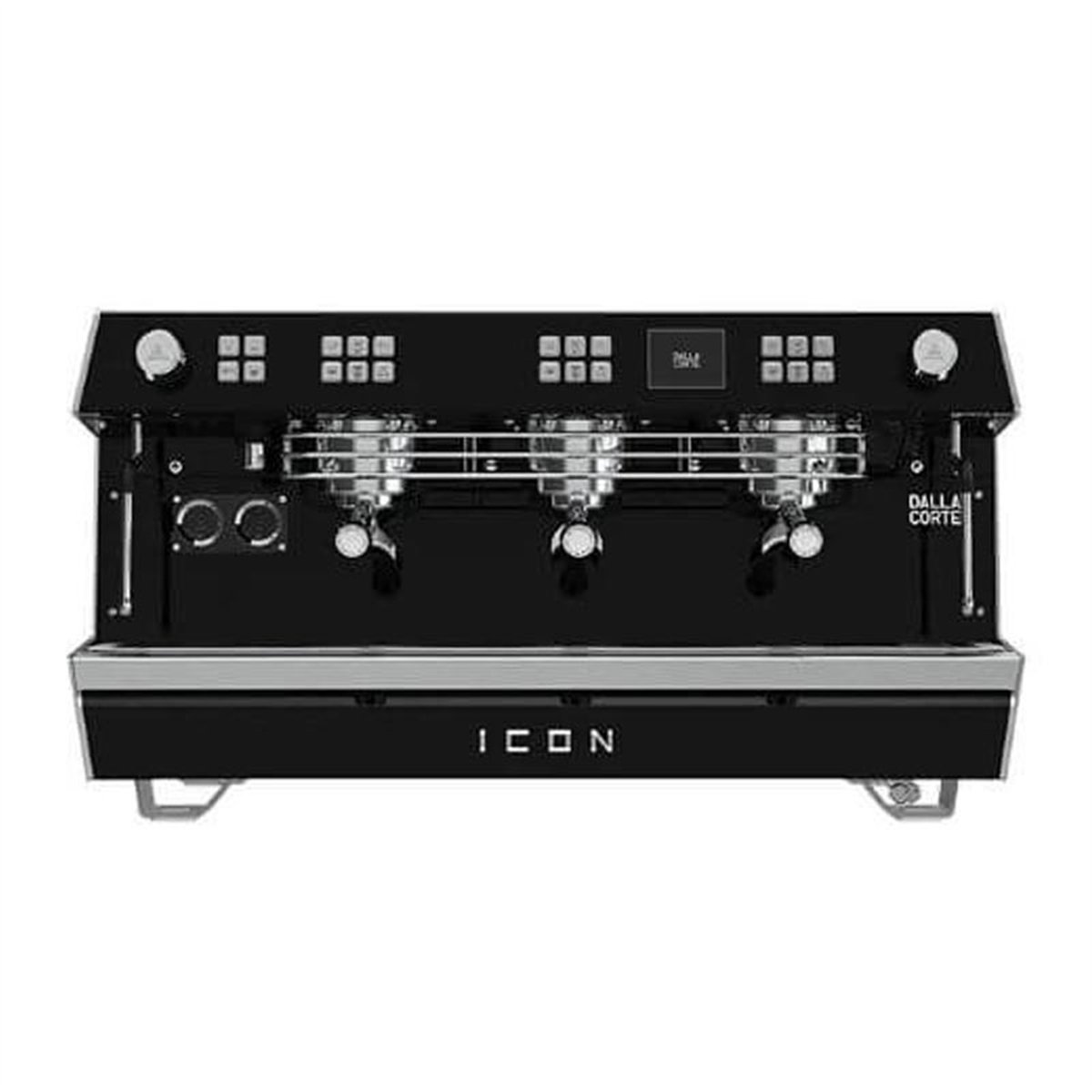 Dalla Corte Icon Espresso Kahve Makinesi, 3 Gruplu, Siyah