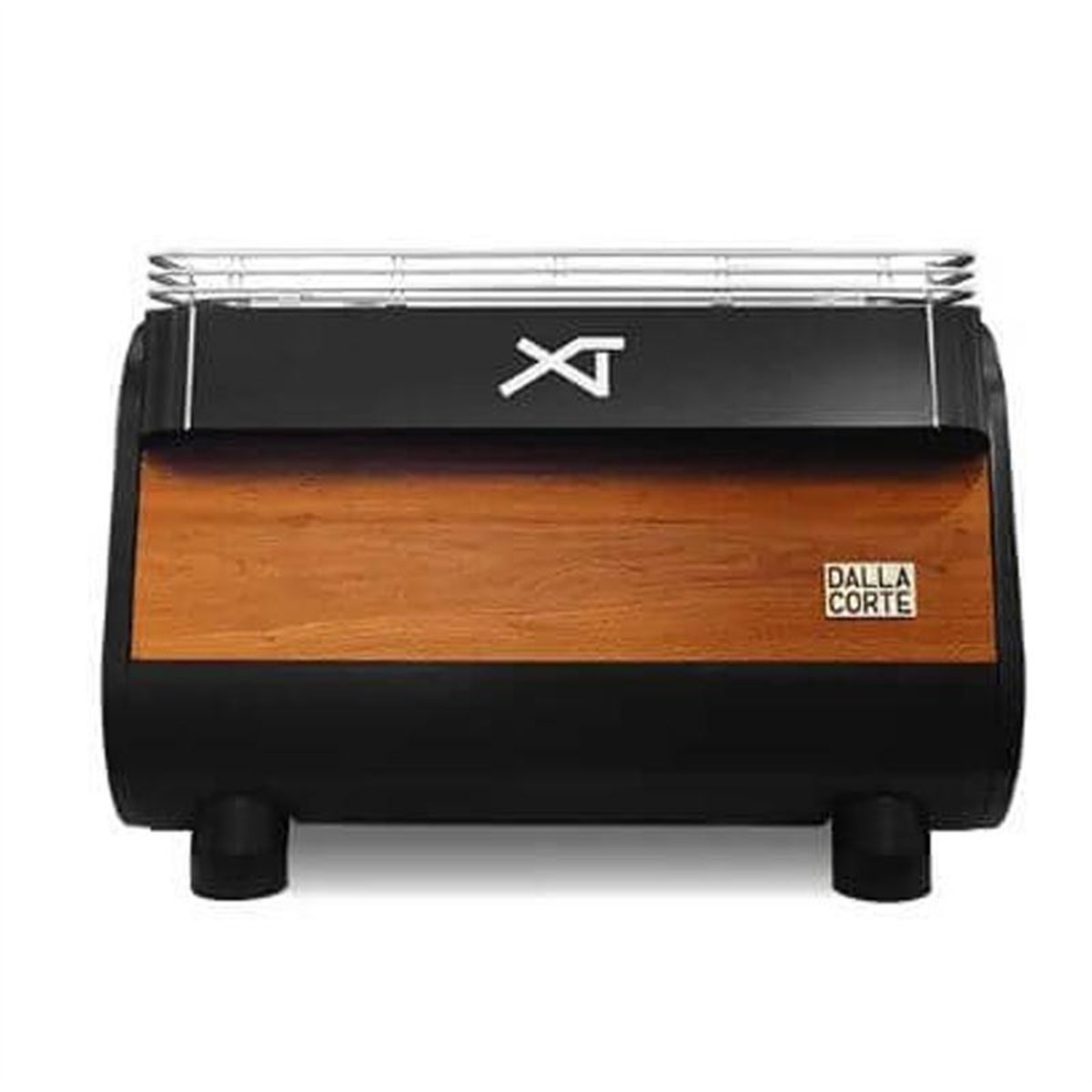 Dalla Corte XT Barista Espresso Kahve Makinesi, 2 Gruplu, Siyah-Ceviz