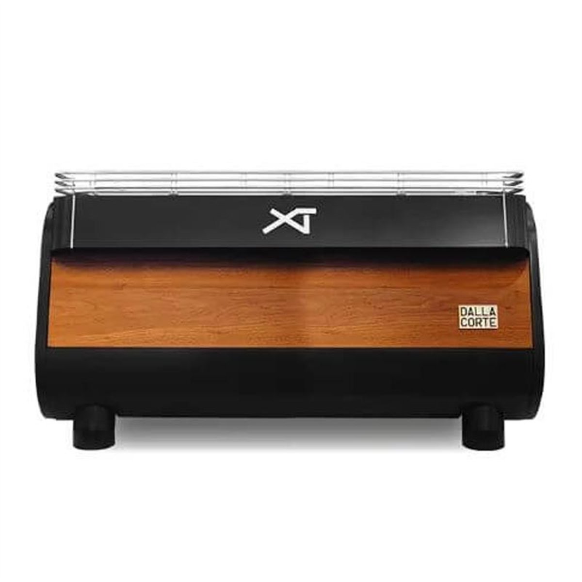 Dalla Corte XT Barista Espresso Kahve Makinesi, 3 Gruplu, Siyah Ceviz