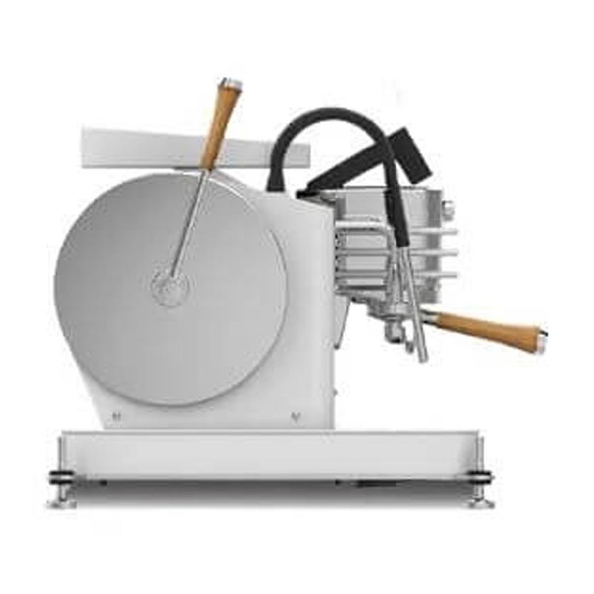 Dalla Corte Zero Barista Espresso Kahve Makinesi, 3 Gruplu, Beyaz-Meşe