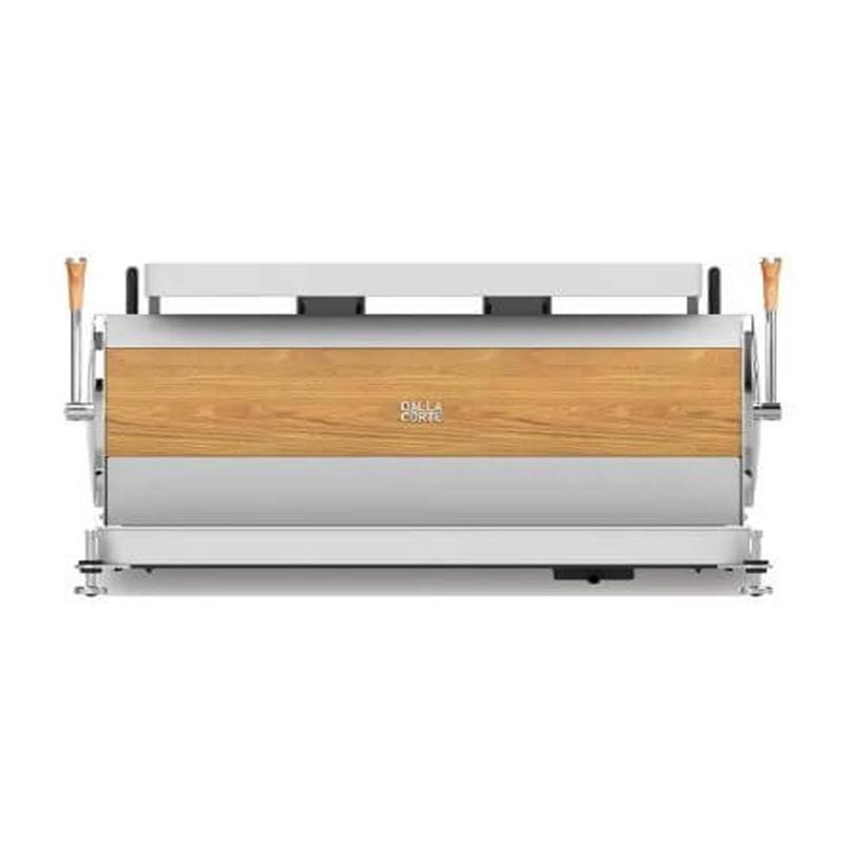 Dalla Corte Zero Classic Espresso Kahve Makinesi, 2 Gruplu, Beyaz-Meşe