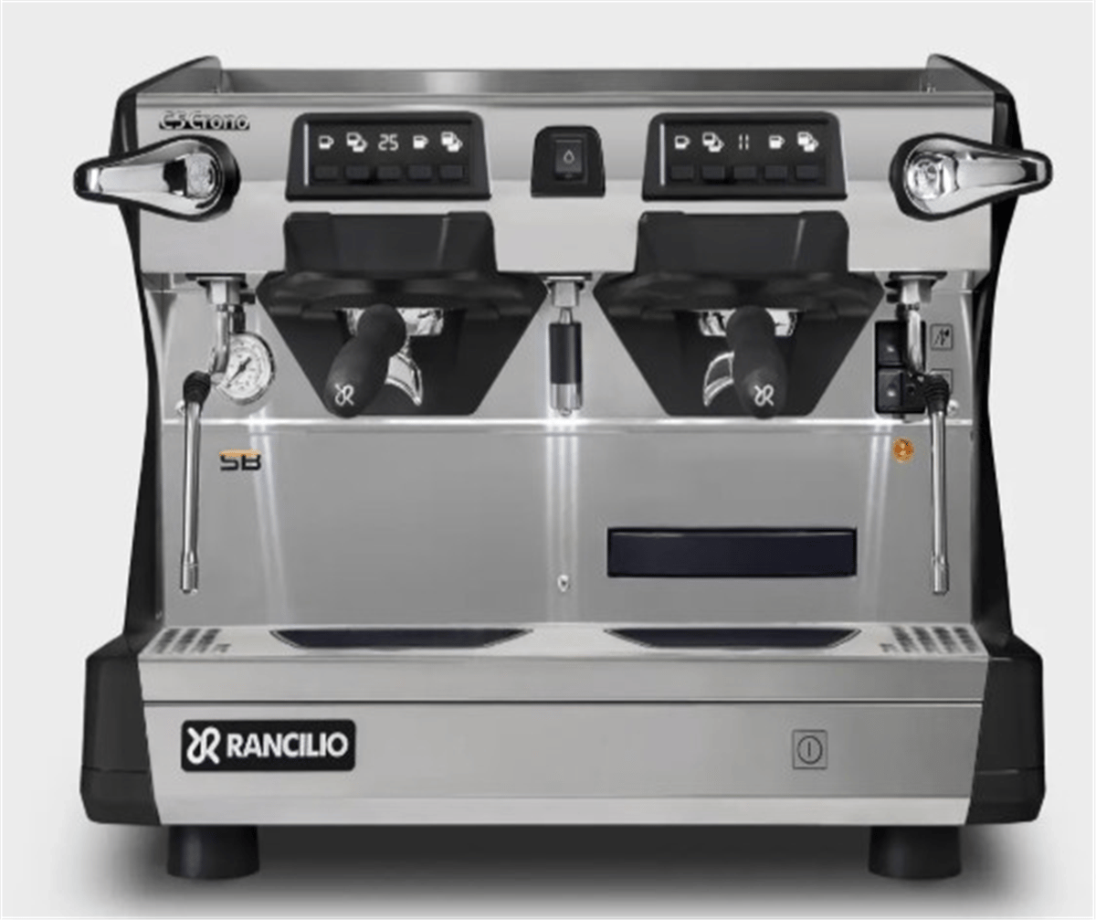 Rancilio Classe 5 USB Compact TALL Espresso Kahve Makinesi, 2 Gruplu, Siyah