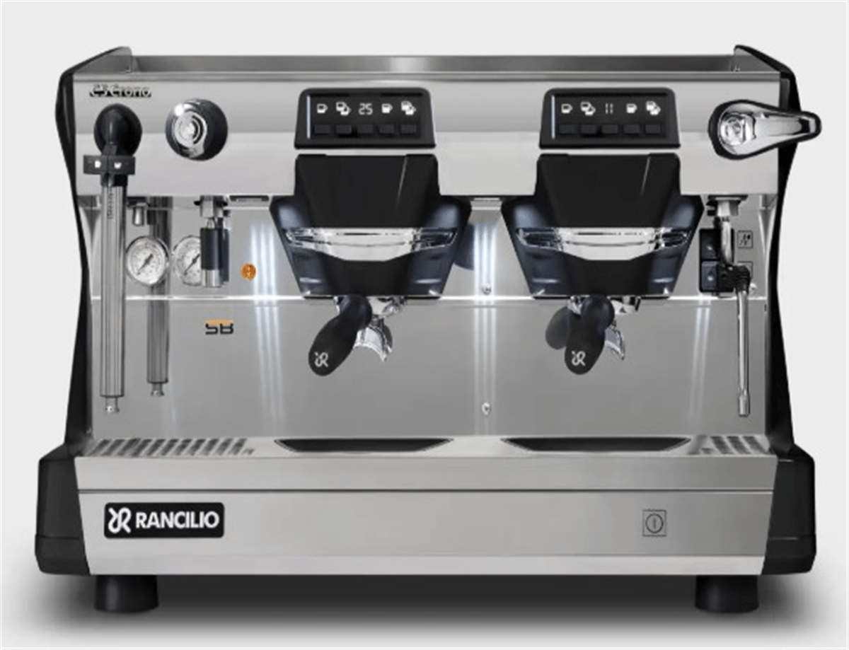 Rancilio Classe 5 USB Espresso Kahve Makinesi, 2 Gruplu, Siyah