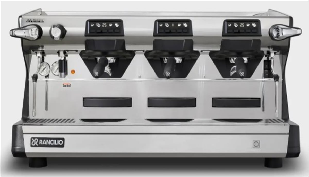Rancilio Classe 5 USB TALL Espresso Kahve Makinesi, 3 Gruplu, Siyah