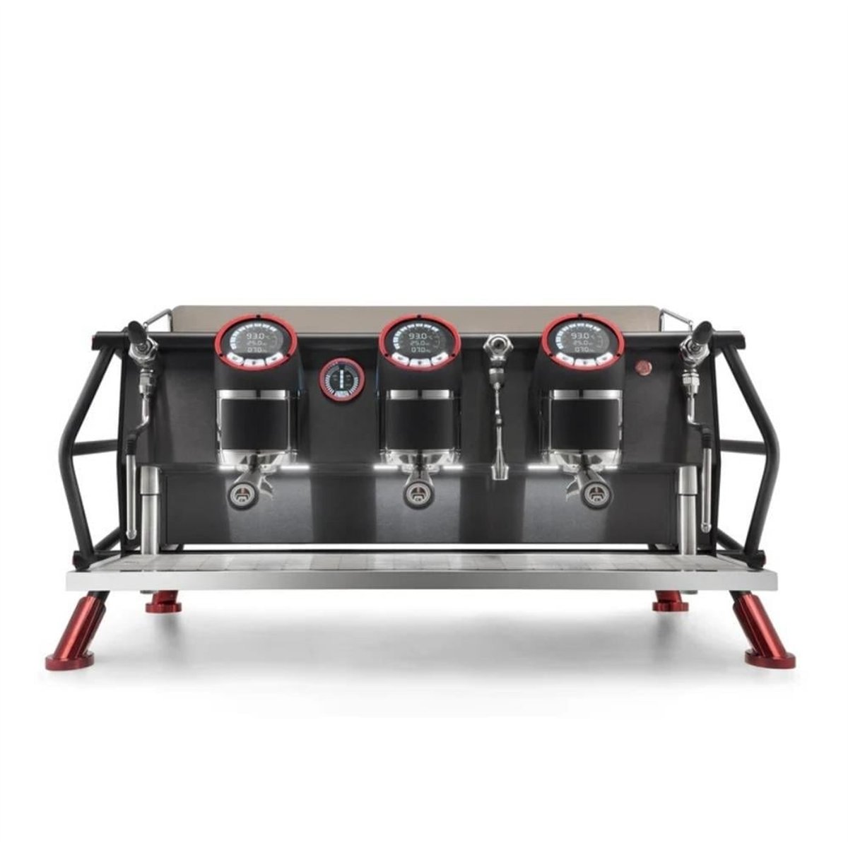 Sanremo Racer Naked Multiboiler Espresso Kahve Makinesi, 3 Gruplu
