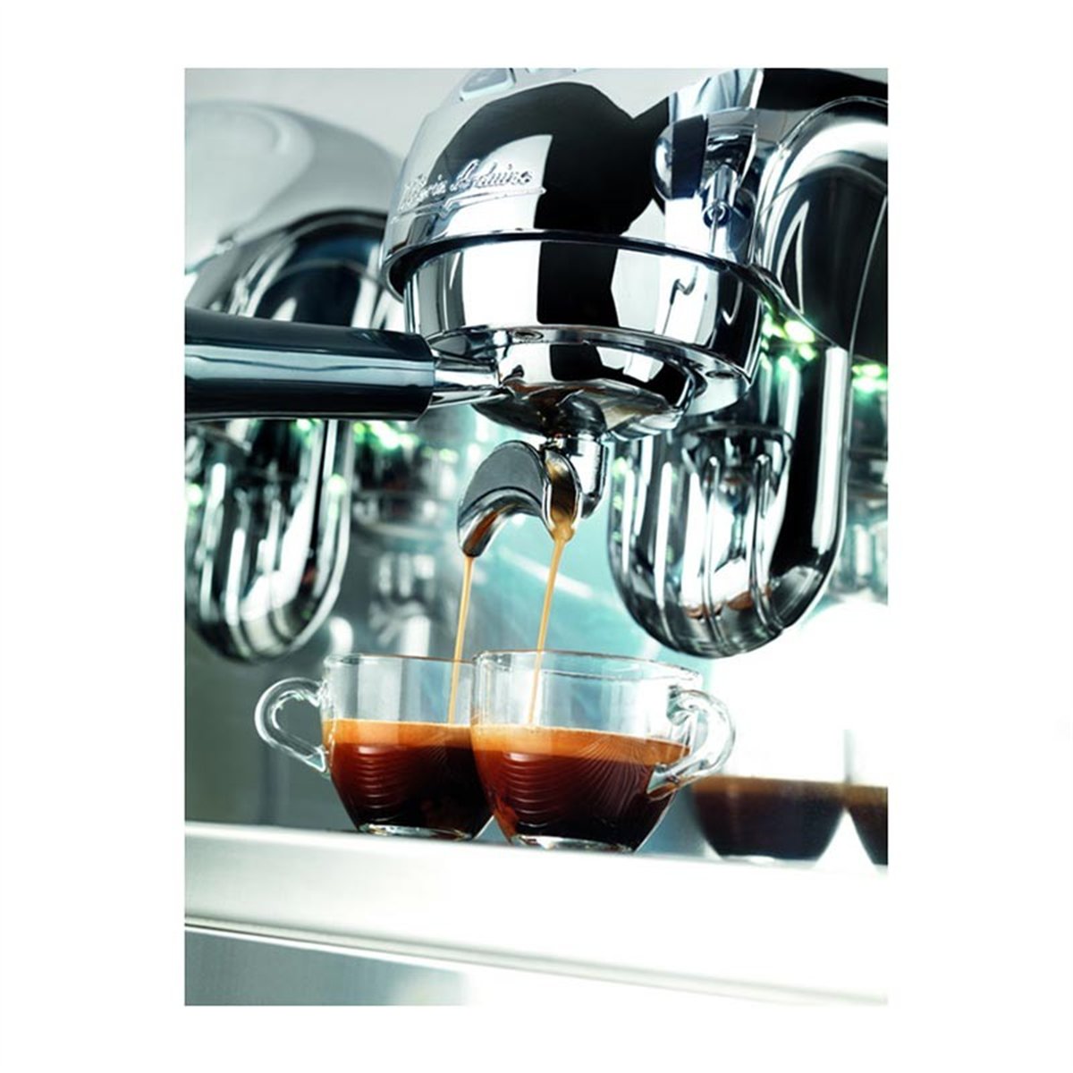 Victoria Arduino Adonis Style Espresso Kahve Makinesi, 2 Gruplu, Metalik
