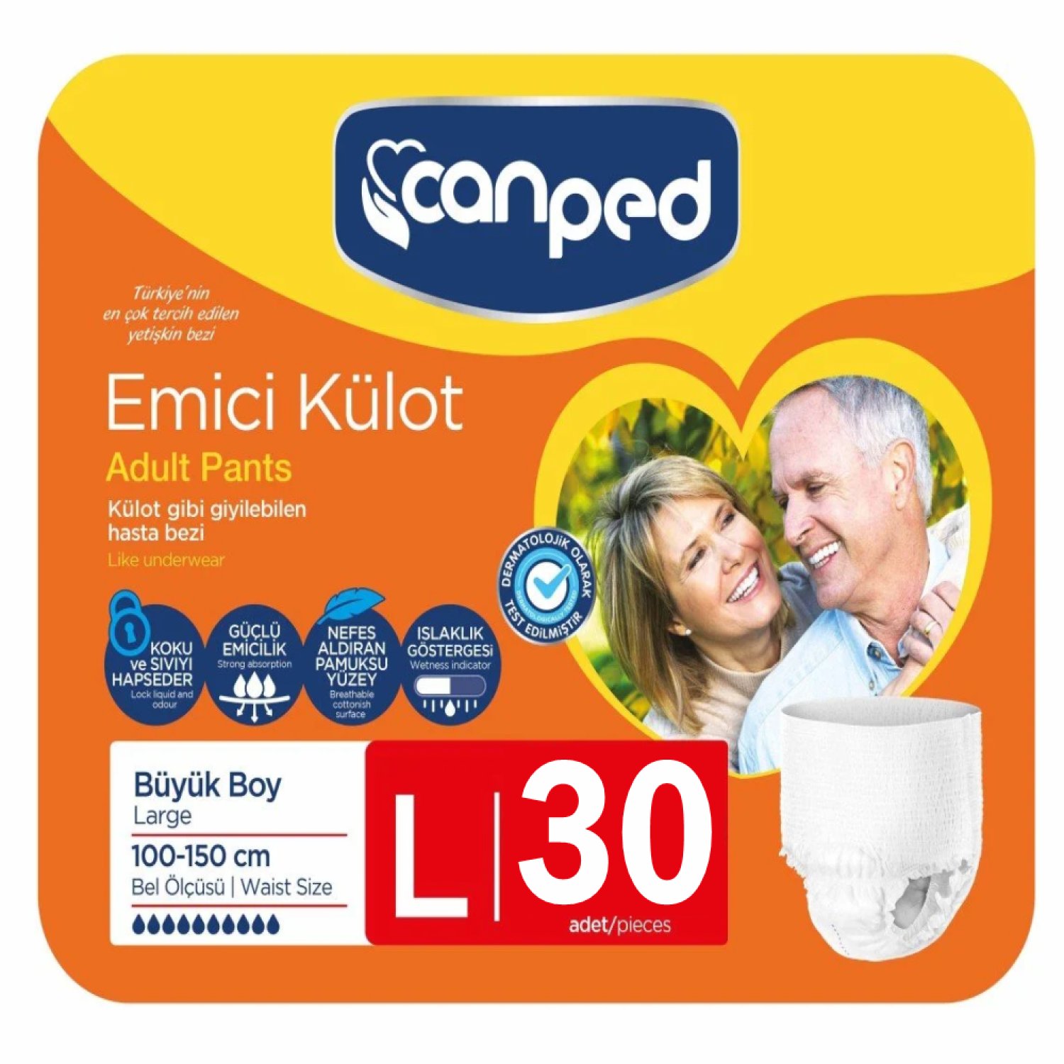 Canped Emici Külot L 30 LU