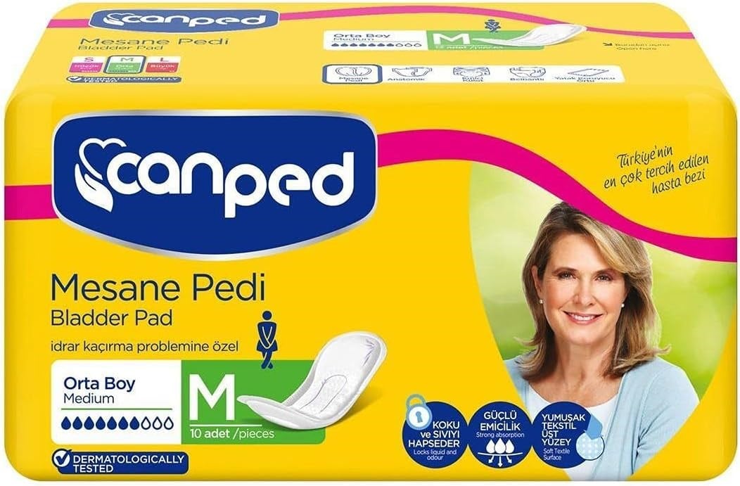 Canped Mesane Pedi M 10'lu