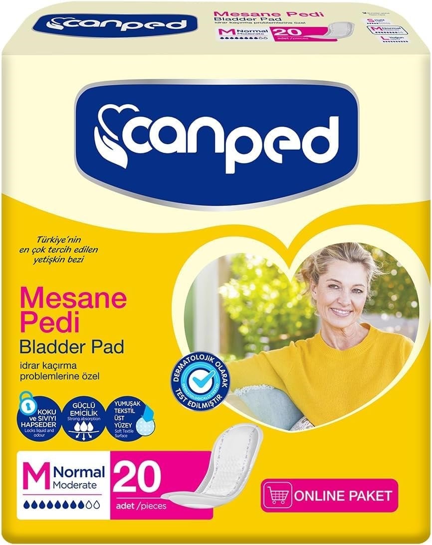 Canped Mesane Pedi M 20'li