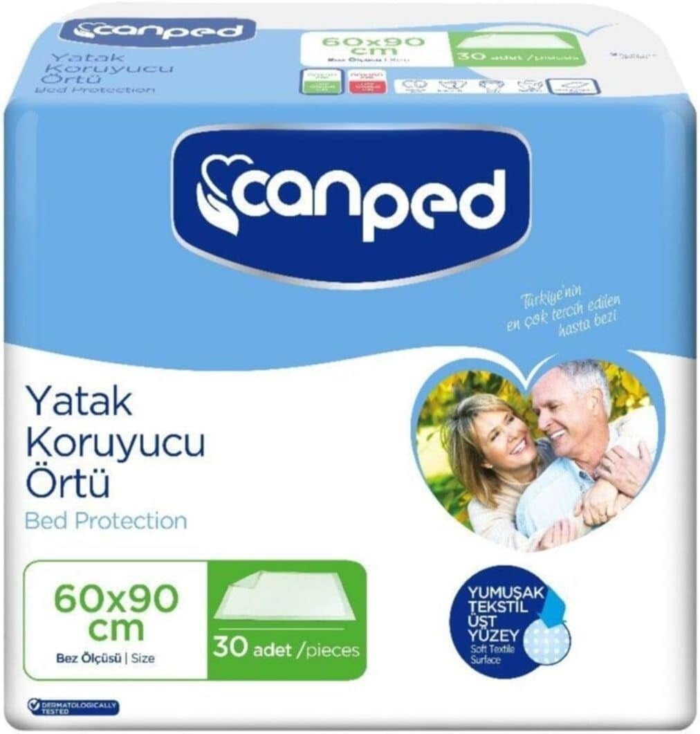 Canped Yatak Koruyucu Örtü 30'LU (60*90)